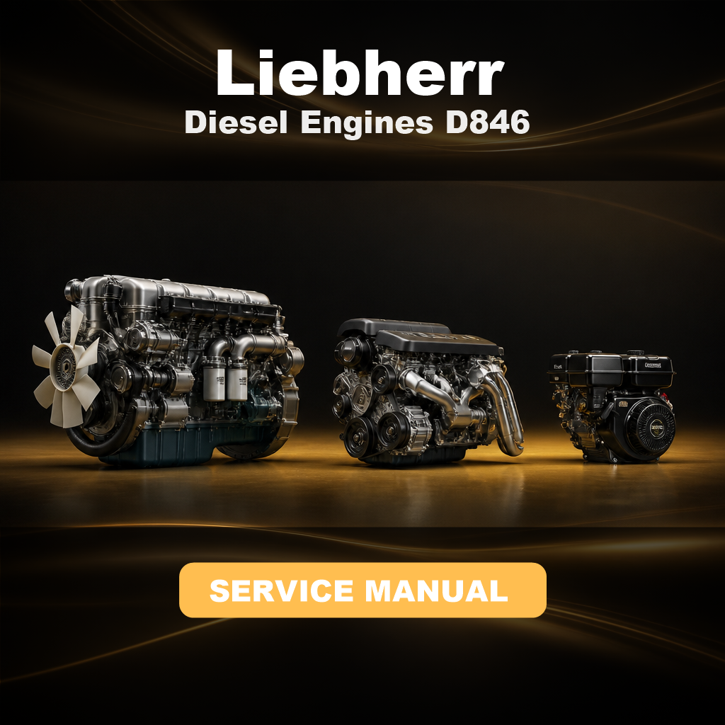 LIEBHERR Diesel Engines D846 Service And Repair Manual