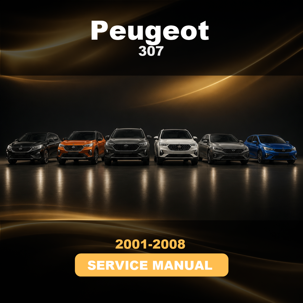 PEUGEOT 307 Service Repair Manual 2001-2008
