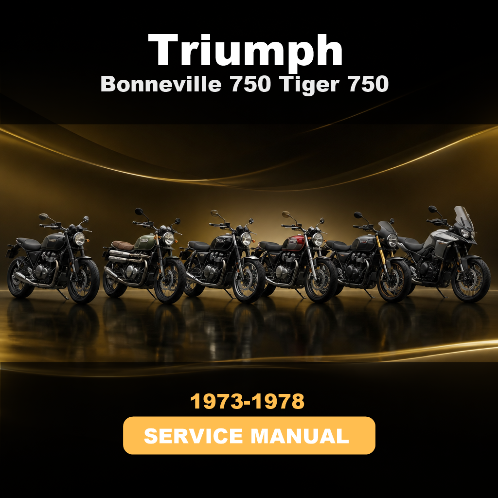 1973-1978 TRIUMPH Bonneville 750 Tiger 750 Manual