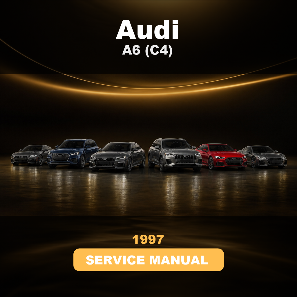 1997 AUDI A6 (C4) Download Service & Repair Manual