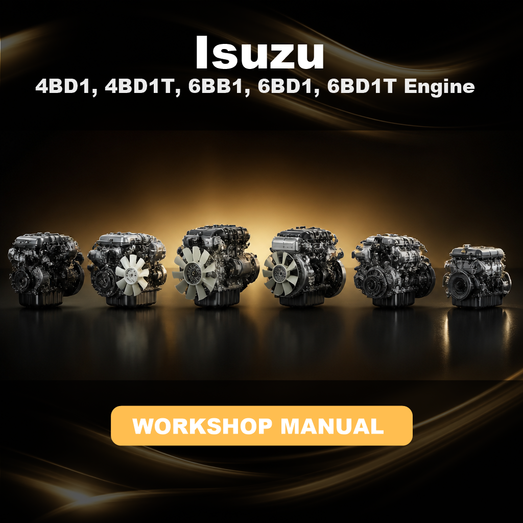ISUZU 4BD1, 4BD1T, 6BB1, 6BD1, 6BD1T Engine Service & Repair Workshop Manual