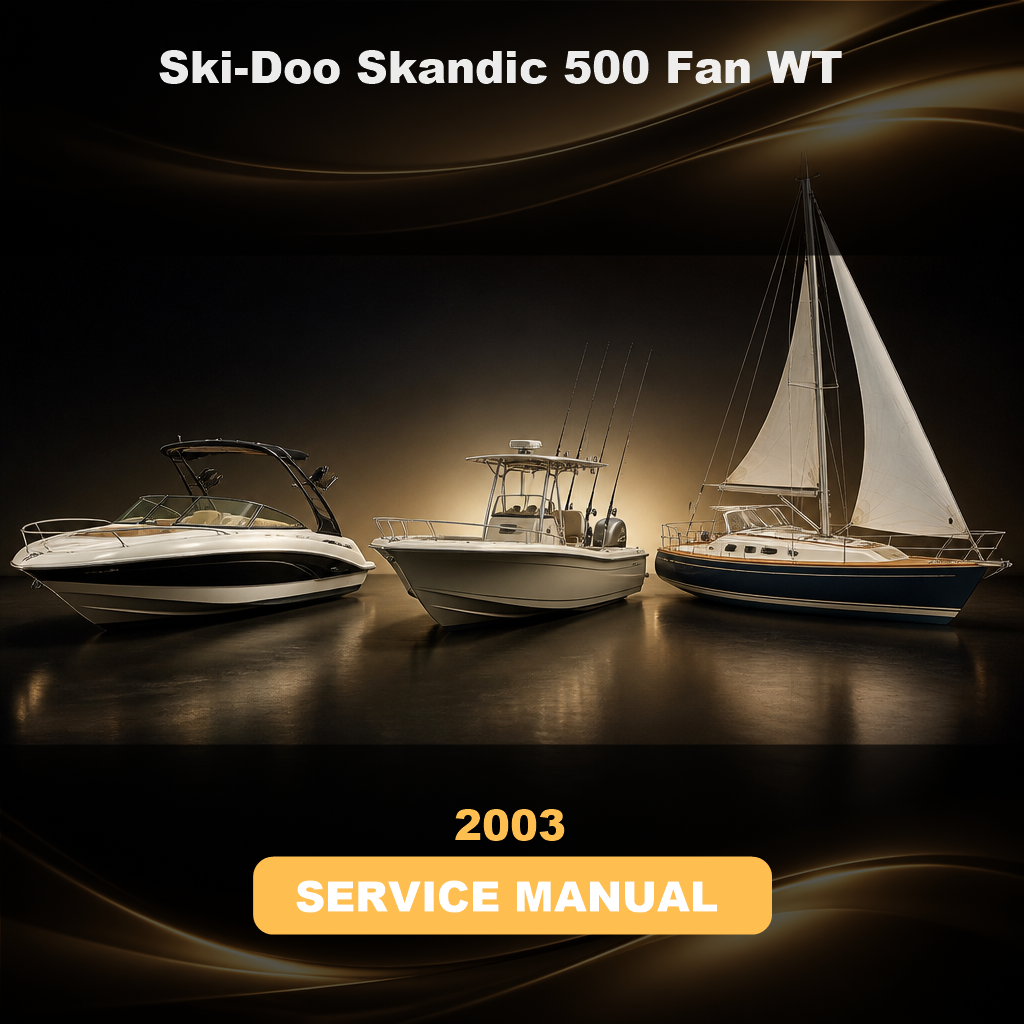 Ski-Doo Skandic 500 Fan WT 2003 Factory Service & Work Shop Manual