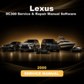 2000 LEXUS SC300 Service & Repair Manual Software