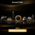 2013 Pursuit C230 Owners Manual