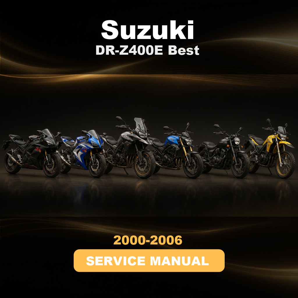 SUZUKI DR-Z400E 2000-2006 Best Service Repair Manual