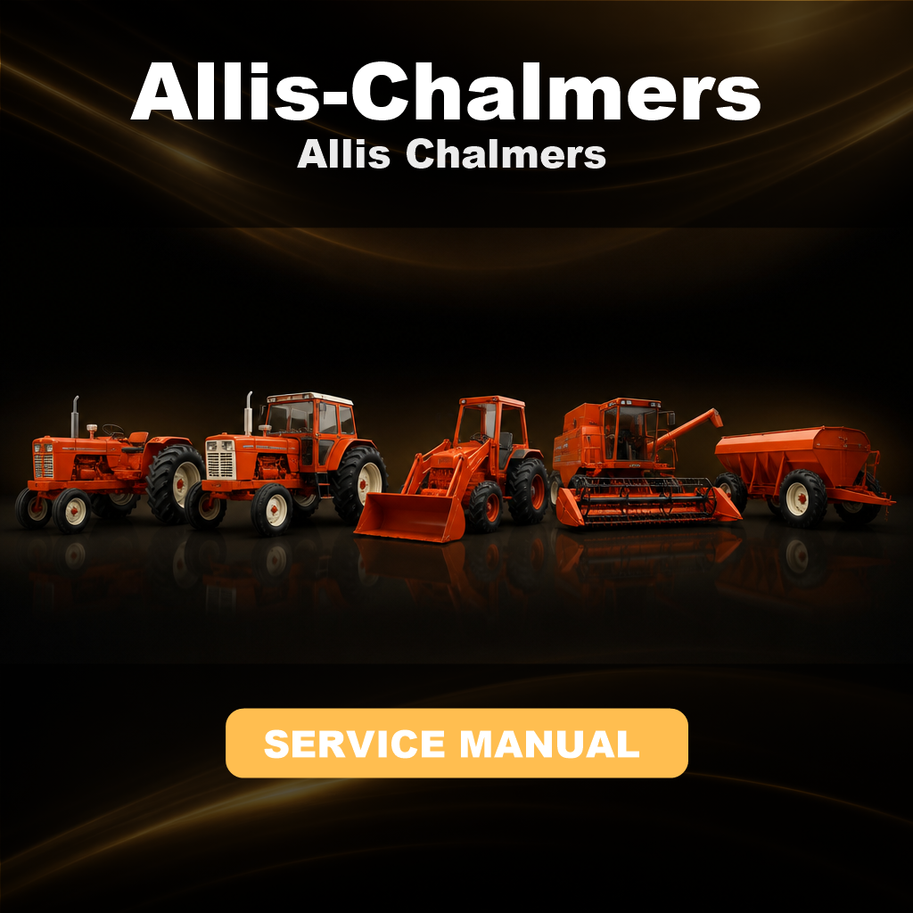 Allis Chalmers 8070 Factory Service Repair Manual