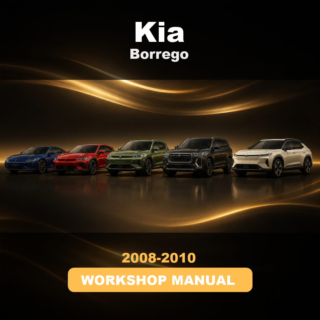 KIA Borrego 2008 2009 2010 Workshop Repair Service Manual