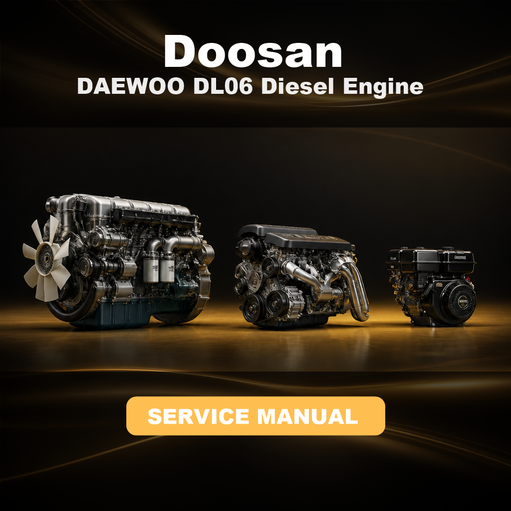 DAEWOO DOOSAN DL06 Diesel Engine Maintenance Manual