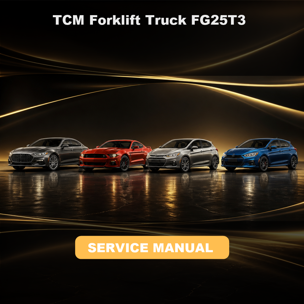 TCM Forklift Truck FG25T3 Repair Service Manual
