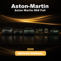 Aston Martin Db9 2009 Full Service Repair Manual